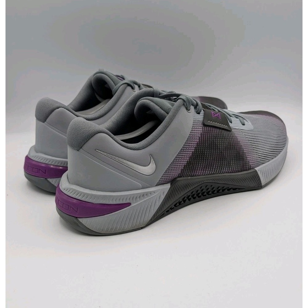 Nike Metcon 10 Men's 11.5 Wolf Grey Purple Training Workout Shoes HJ1875-003